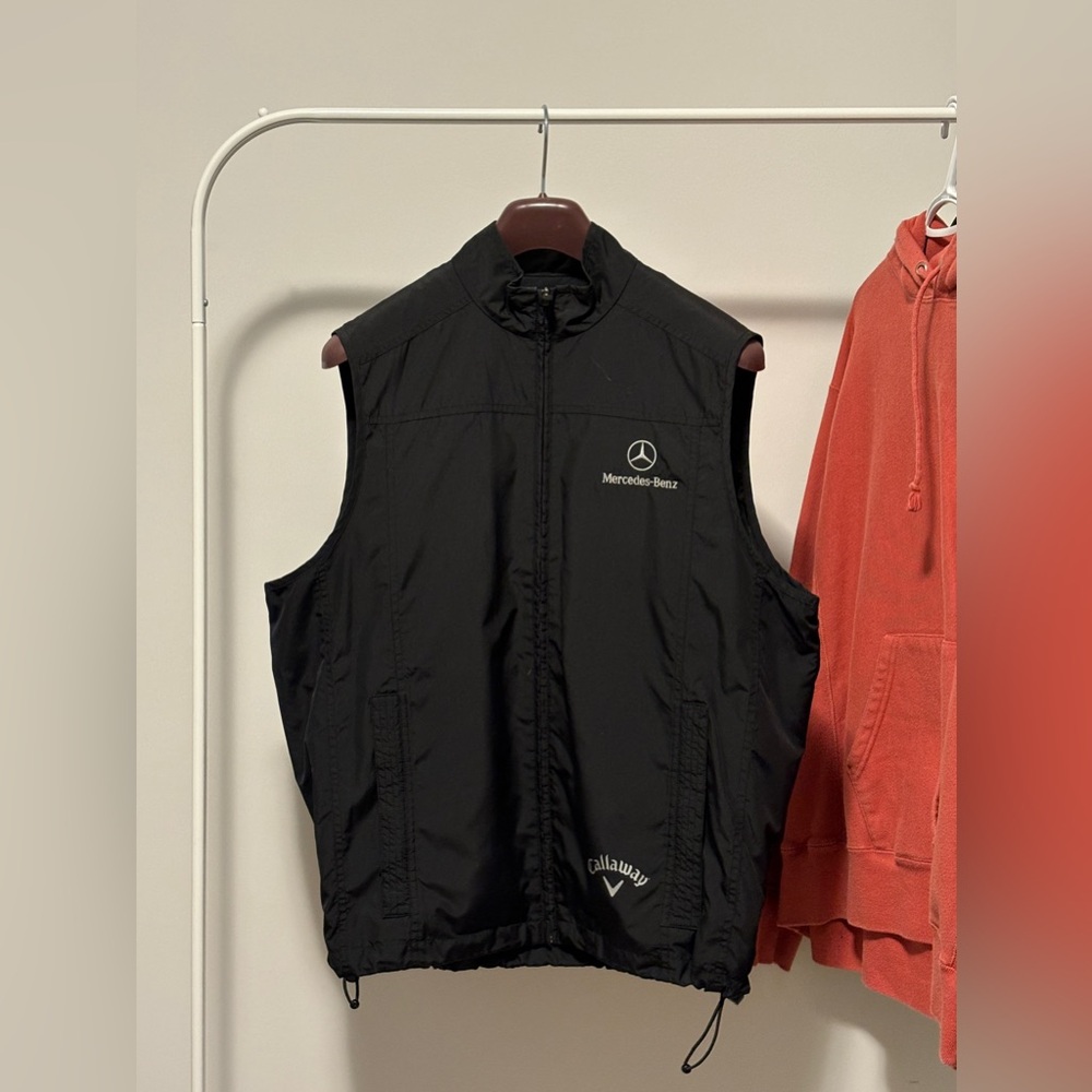Mercedes-Benz black Vintage vest.